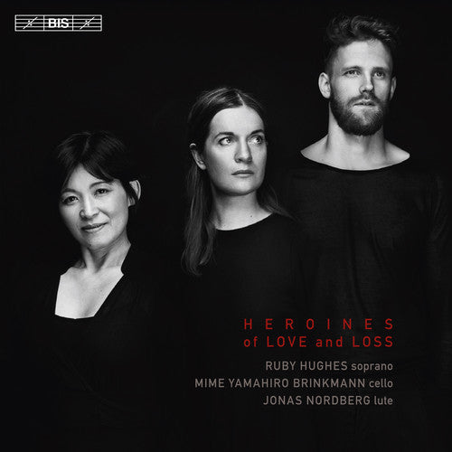 the album cover for Jonas Nordberg - Heroines of Love & Loss