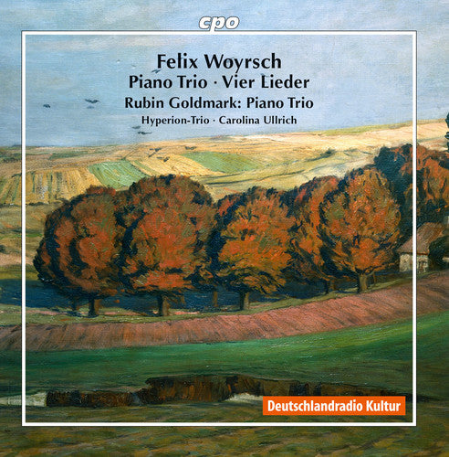 the album cover for Carolina Ullrich - Felix Woyrsch: Piano Trios