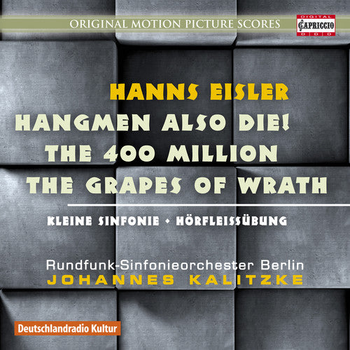 the album cover for Eisler / Kallitzke - Hanns Eisler: Film Music