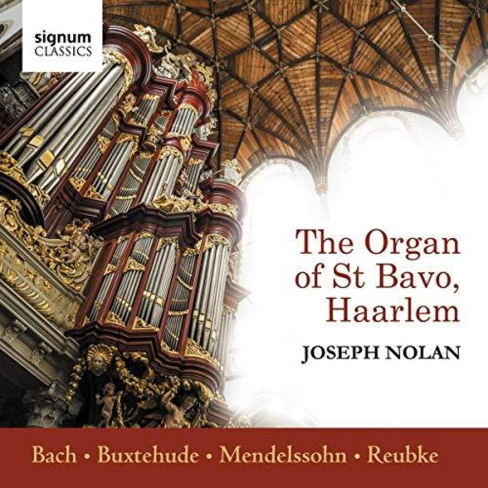 the album cover for Joseph Nolan - Organ of St Bavo