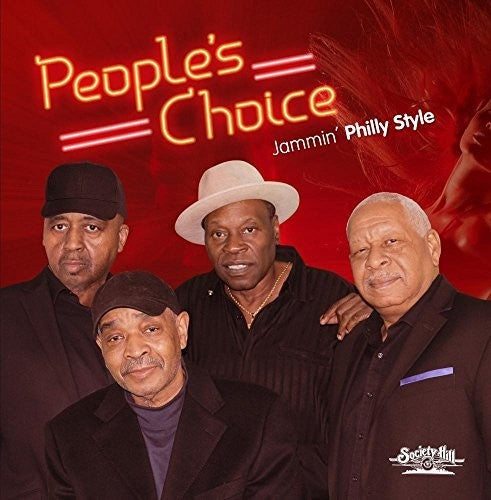 the album cover for The People's Choice - Jammin' Philly Style