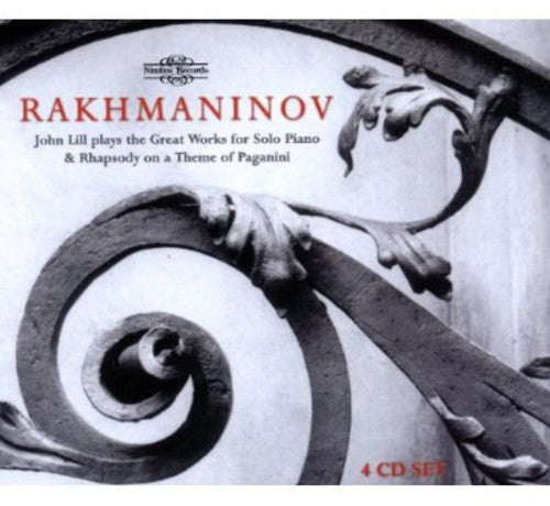 the album cover for S. RACHMANINOFF - Great Works for Solo Piano