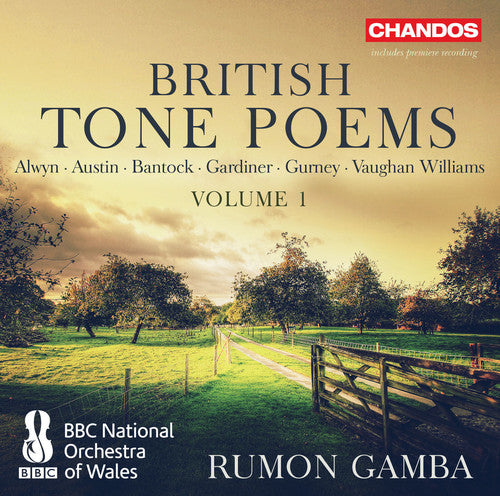 the album cover for Gamba - British Tone Poems Vol 1