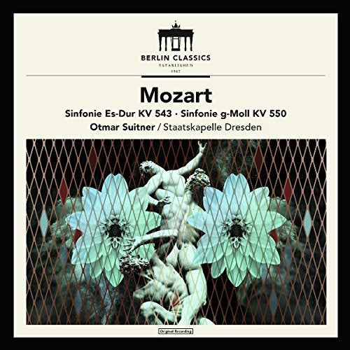 the album cover for Mozart / Suitner / Dresden - Mozart: Symphonies KV543 & KV550