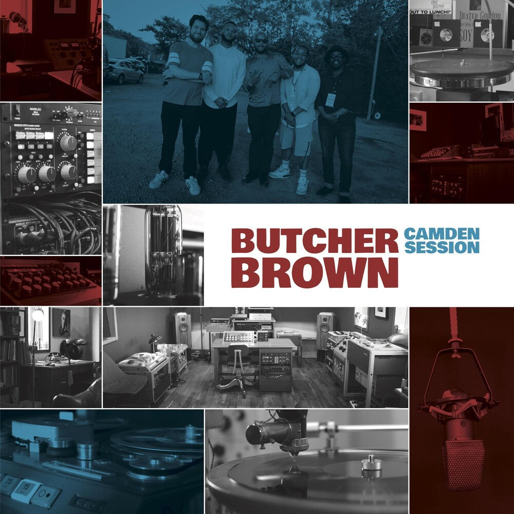 the album cover for Butcher Brown - Camden Session