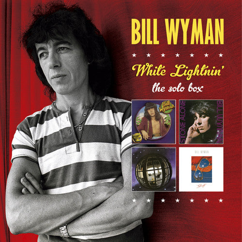 the album cover for Bill Wyman - White Lightnin: Solo Box