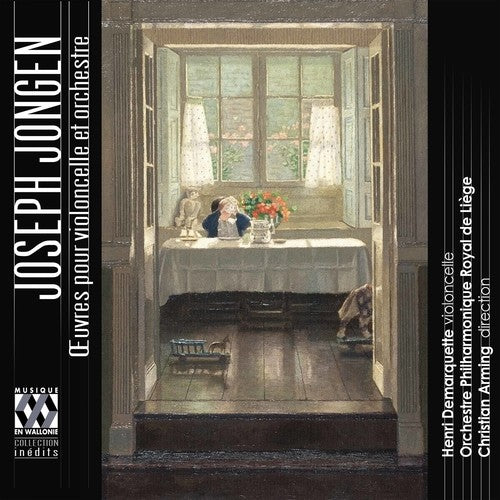the album cover for Jongen / Henri Demarquette / Orchestre Phil Royal - Joseph Jongen: Oeuvres pour violoncelle et orchestre
