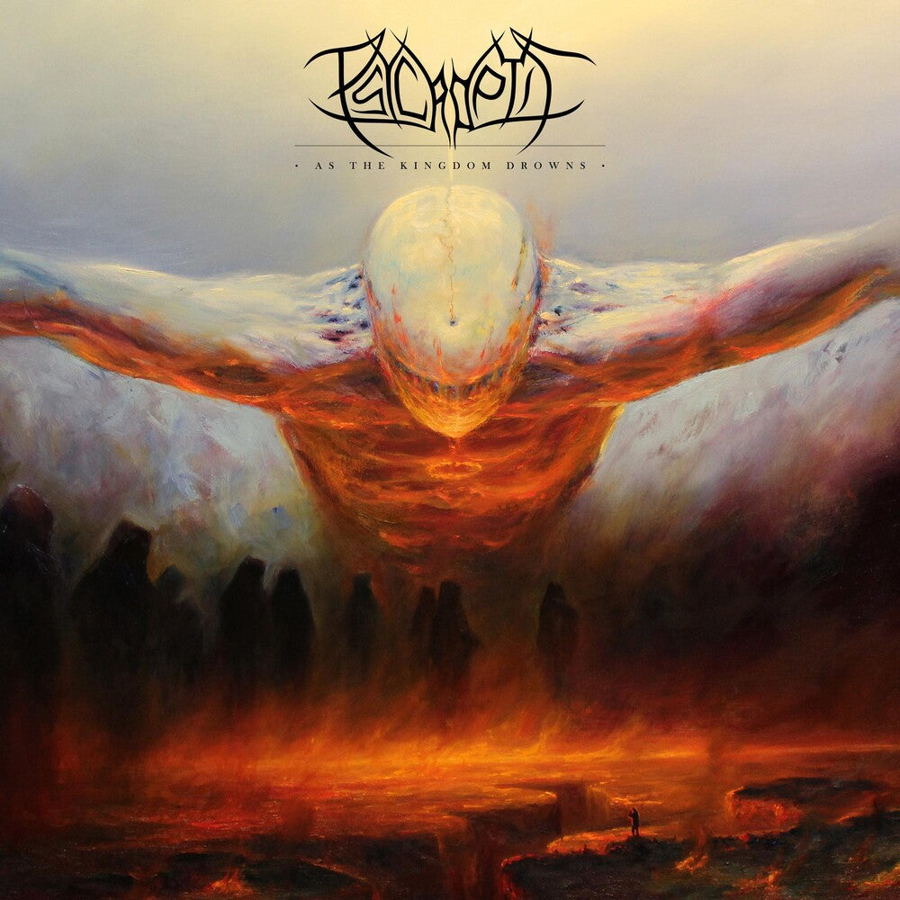 the album cover for Psycroptic - As The Kingdom Drowns