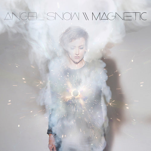 the album cover for Angel Snow - Magnetic