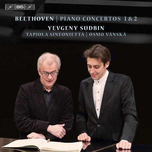 the album cover for Beethoven / Sudbin / Sinfonietta / Vanska - Ludwig van Beethoven: Piano Concertos Nos 1 & 2