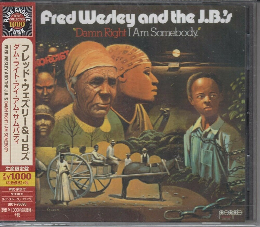 the album cover for Fred Wesley - Damn Right I Am Somebody