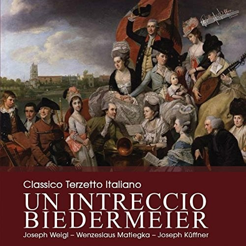 the album cover for Kuffner / Matiegka / Weigl / Classico Terzetto - Un intreccio Biedermeier