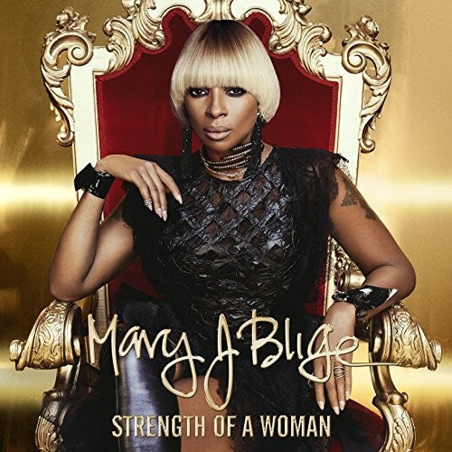 the album cover for Mary J. Blige - Strength Of A Woman