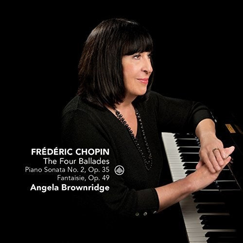 the album cover for Brownridge - Frederic Chopin: The Four Ballades
