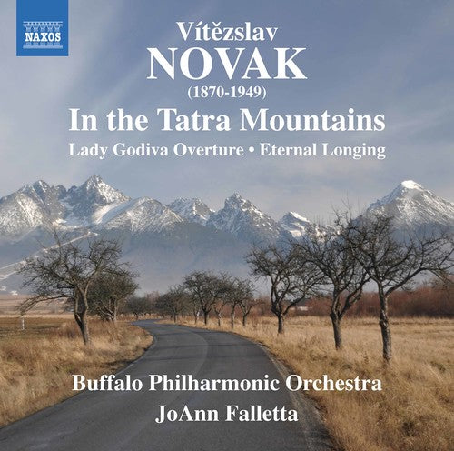 the album cover for Joann Falletta - Vitezslav Novak: in the Tatra Mountains