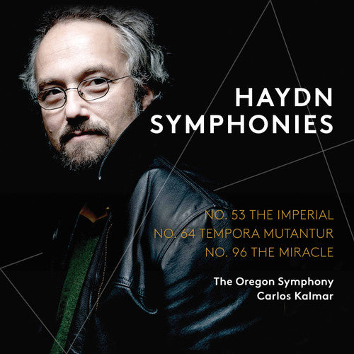the album cover for Haydn / Oregon Symphony / Kalmar - Franz Joseph Haydn: Symphonies Nos. 53, 64 & 96