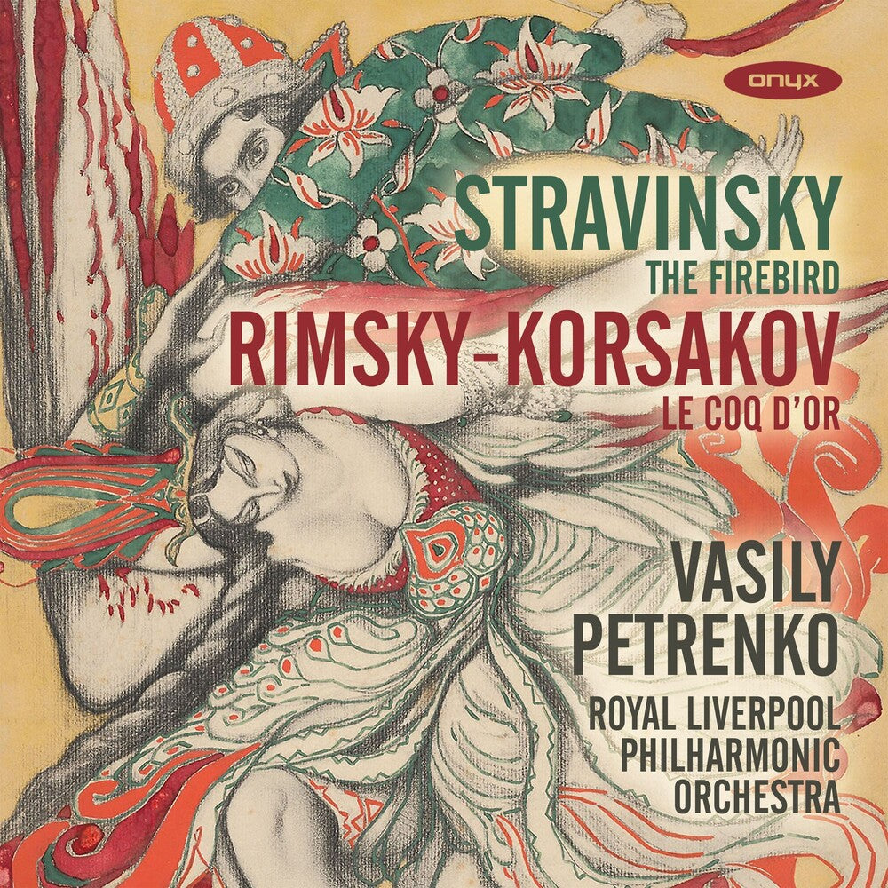 the album cover for Royal Liverpol Philharmonic Orchestra / Petrenko - Stravinsky: Firebird Rimksy - Korsakov: Le Coq