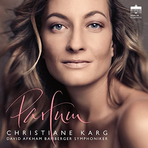 the album cover for Britten / Debussy / Duparc / Karg / Afkham - Parfum
