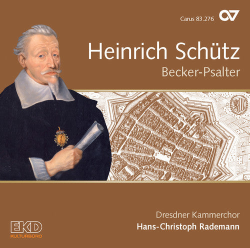 the album cover for Hans-christoph Rademann - Heinrich Schutz: Becker-Psalter