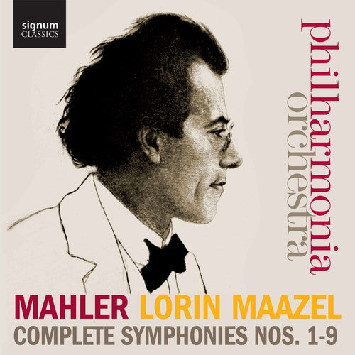 the album cover for Lorin Maazel - Gustav Mahler: The Complete Symphonies Nos 1-9