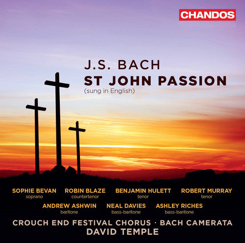 the album cover for Crouch End Festival Choir - J.S. Bach: St John Passion