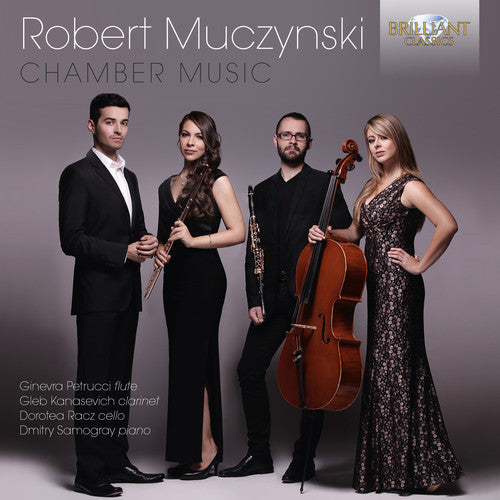 the album cover for Ginevra Petrucci - Muczynski: Chamber Music
