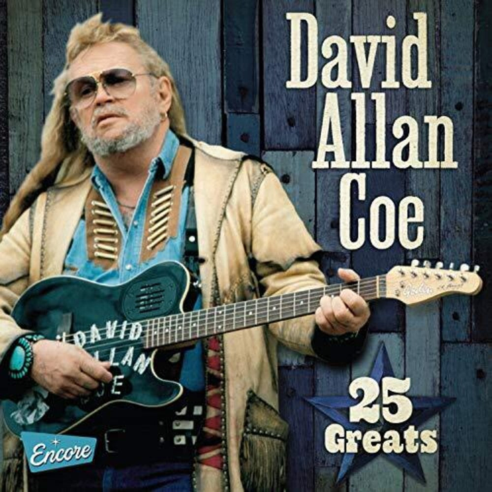 the album cover for David Coe Allan - 25 Greats