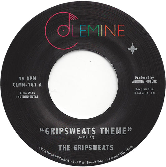 the album cover for Gripsweats - Gripsweats Theme / Intermission (Can)