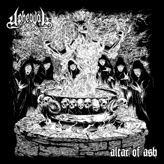 the album cover for Upheaval - Alter Of Ash (Can)