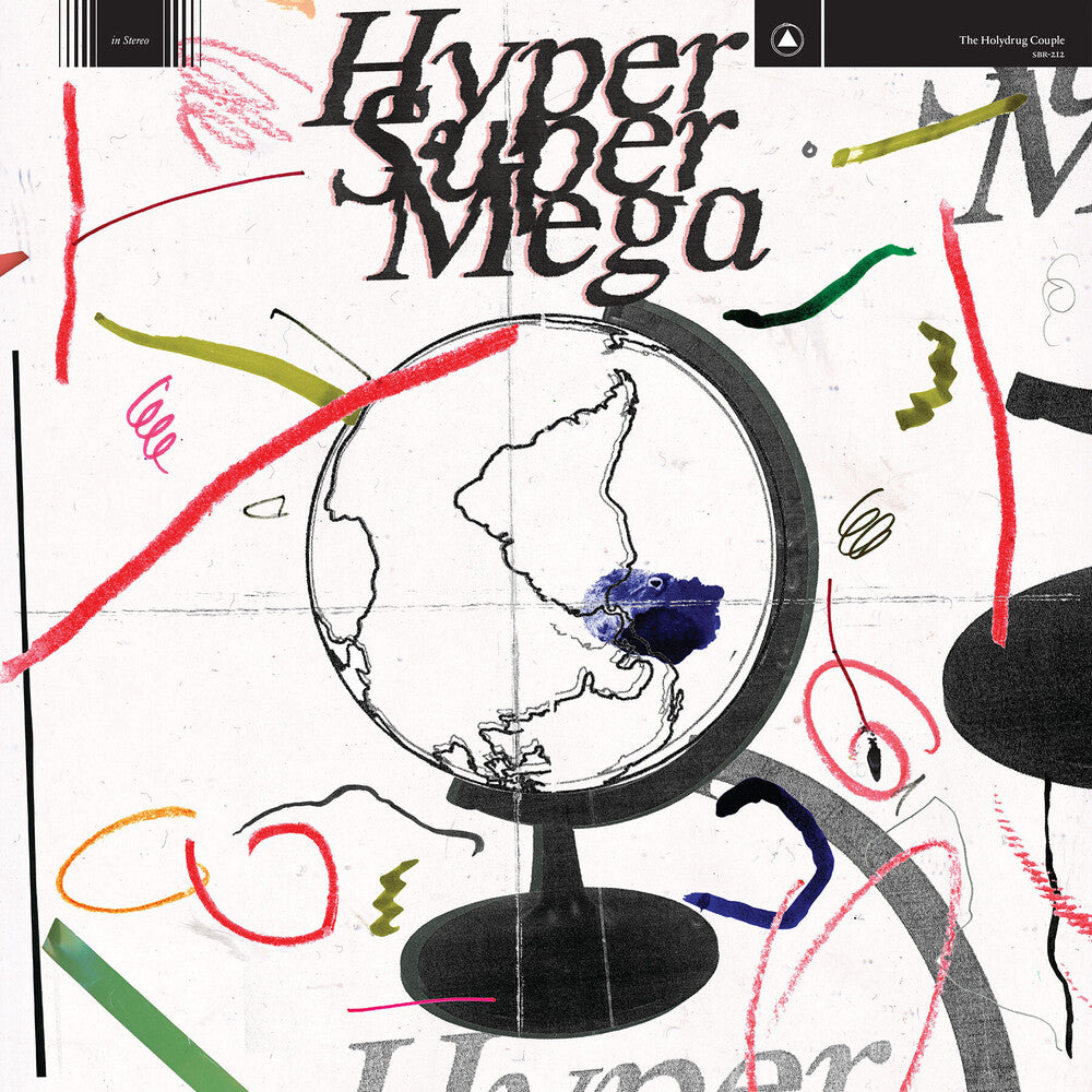 the album cover for Holydrug Couple - Hyper Super Mega (Uk)