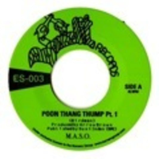 the album cover for Unknown Artist - Poon Tang Thump Pt 1/Pt 2