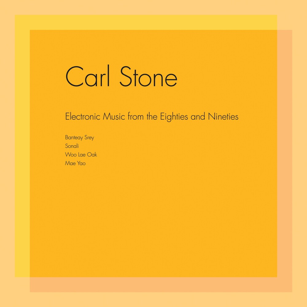 the album cover for Carl Stone - ELECTRONIC MUSIC FROM THE EIGHTIES & NINETIES