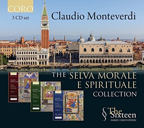 the album cover for The Sixteen - Claudio Monteverdi: The Salve morale e spirituale Collection