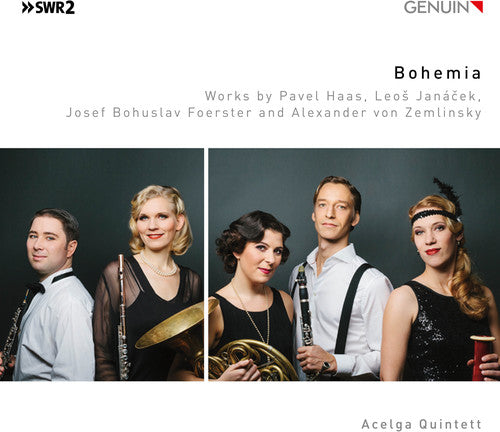 the album cover for Foerster / Haas / Janacek / Acelga Quintett - Bohemia