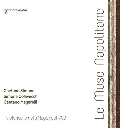 the album cover for Gaetano Simone - Le Muse Napolitane