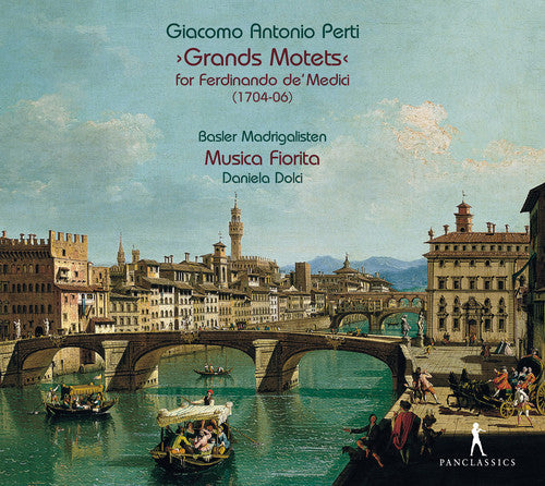 the album cover for Madrigalisten / Musica Fiorita / Dolci - Grand Motets for Ferdinando de' Medici