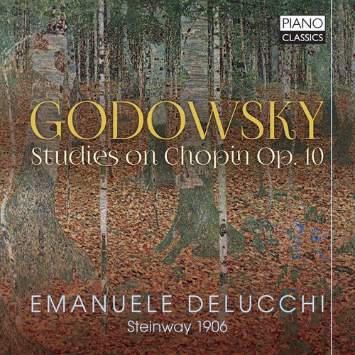 the album cover for Godowsky / Delucchi - Leopold Godowksy: Studies on Chopin, Op. 10
