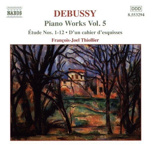 the album cover for Francois-Joel Thiollier - Piano Works 5