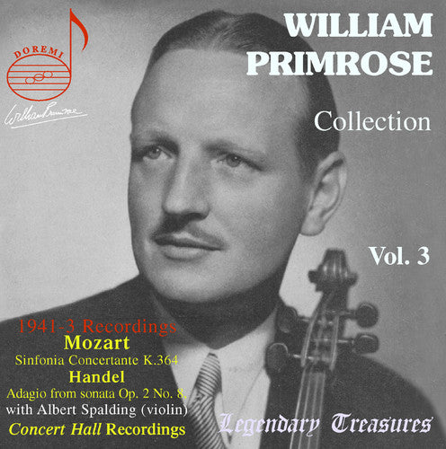 the album cover for WILLIAM PRIMROSE - Collection 3