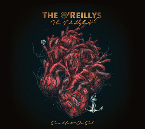 the album cover for The O'Reillys And The Paddyhats - Seven Hearts - One Soul