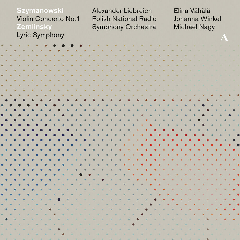 the album cover for Szymanowski / Vahala / Nagy - Violin Concerto 1 / Lyric Symphony