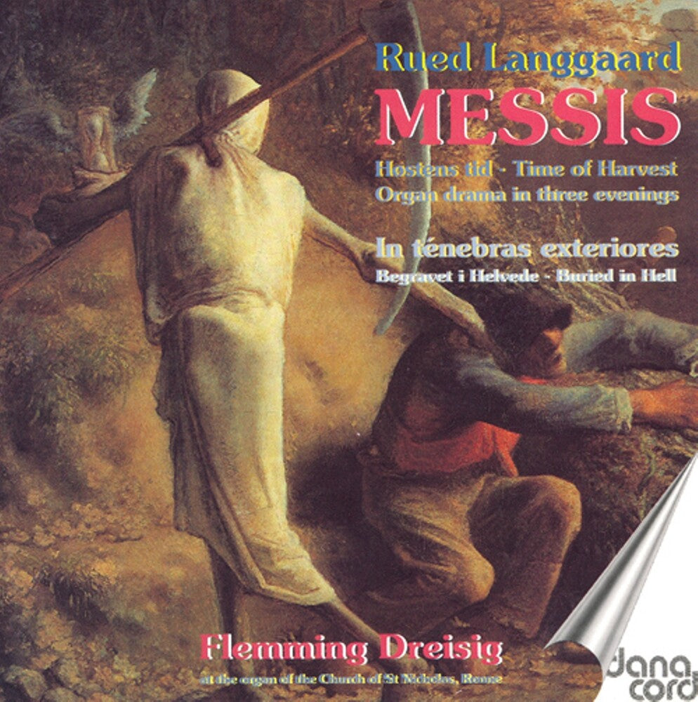 the album cover for Langgaard / Flemming Dreisig - Messis