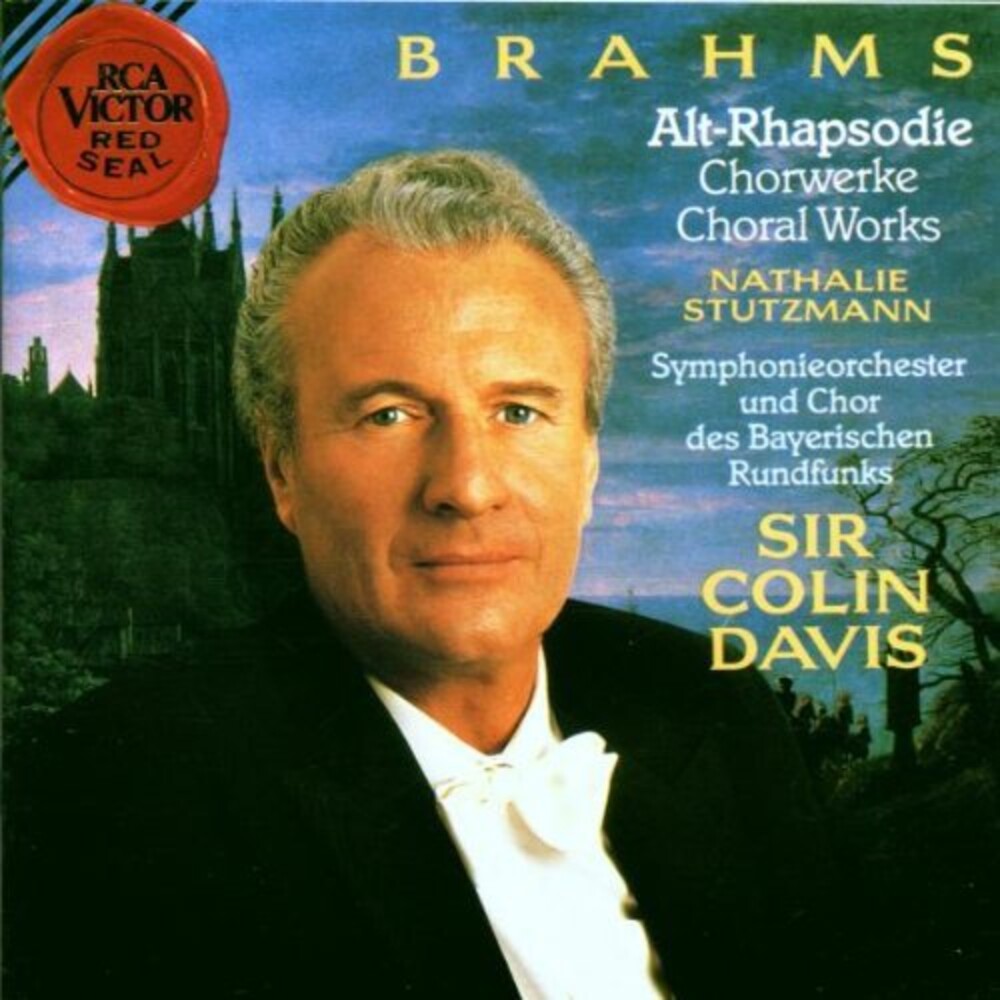 the album cover for Davis / Bavarian Radio Chorus - Choral Works
