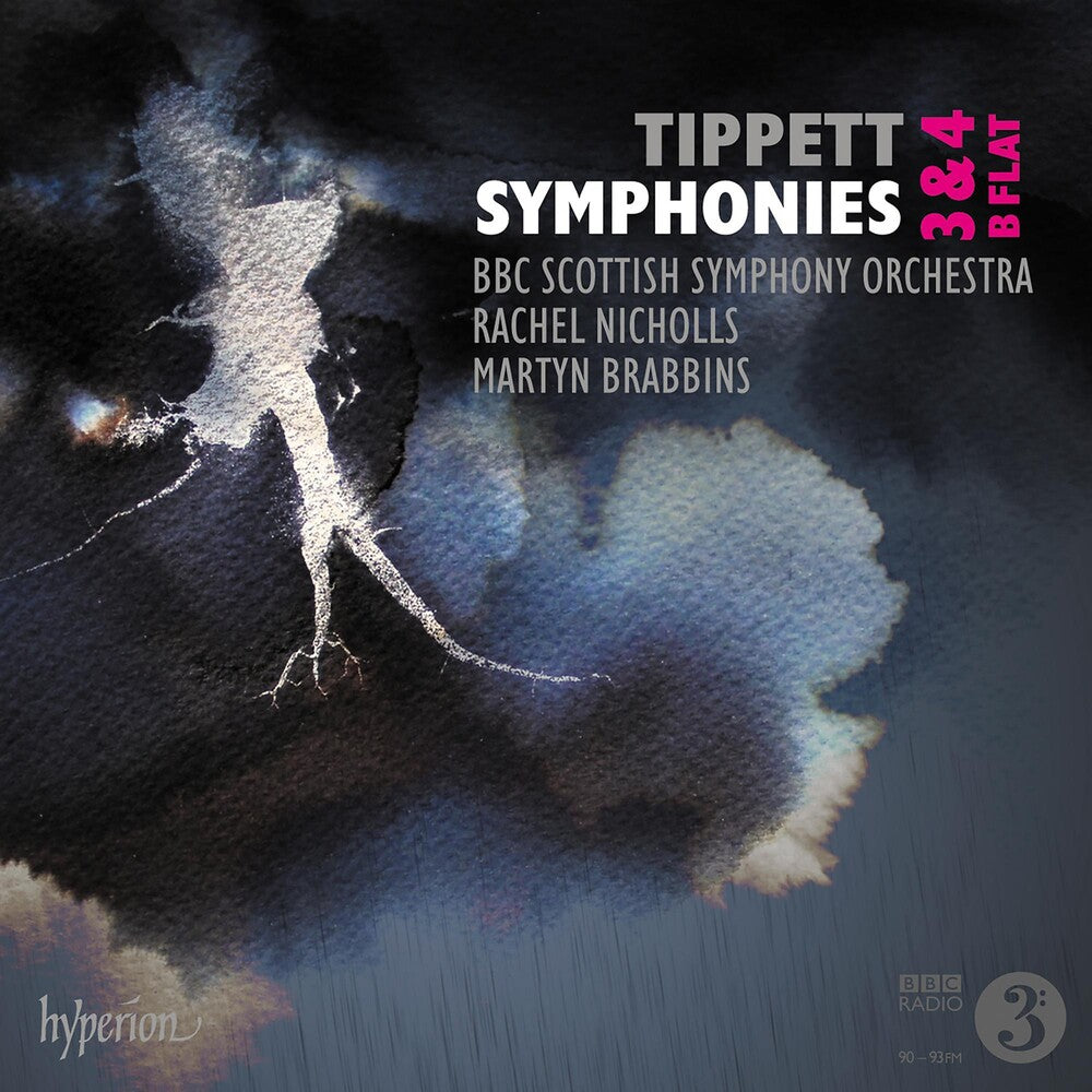 the album cover for Bbc Symphony Orchestra / Martyn Brabbins - Tippett: Symphonies Nos.3, 4 & B Flat