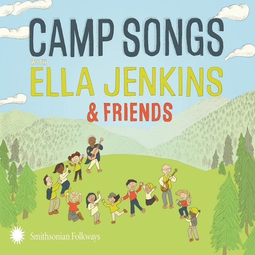 the album cover for Ella Jenkins - Camp Songs With Ella Jenkins & Friends