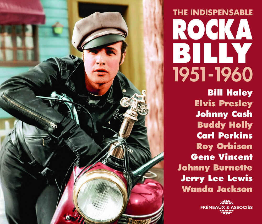 the album cover for Presley; Haley; Orbison; Vincent - Indispensable Rockabilly 1951-
