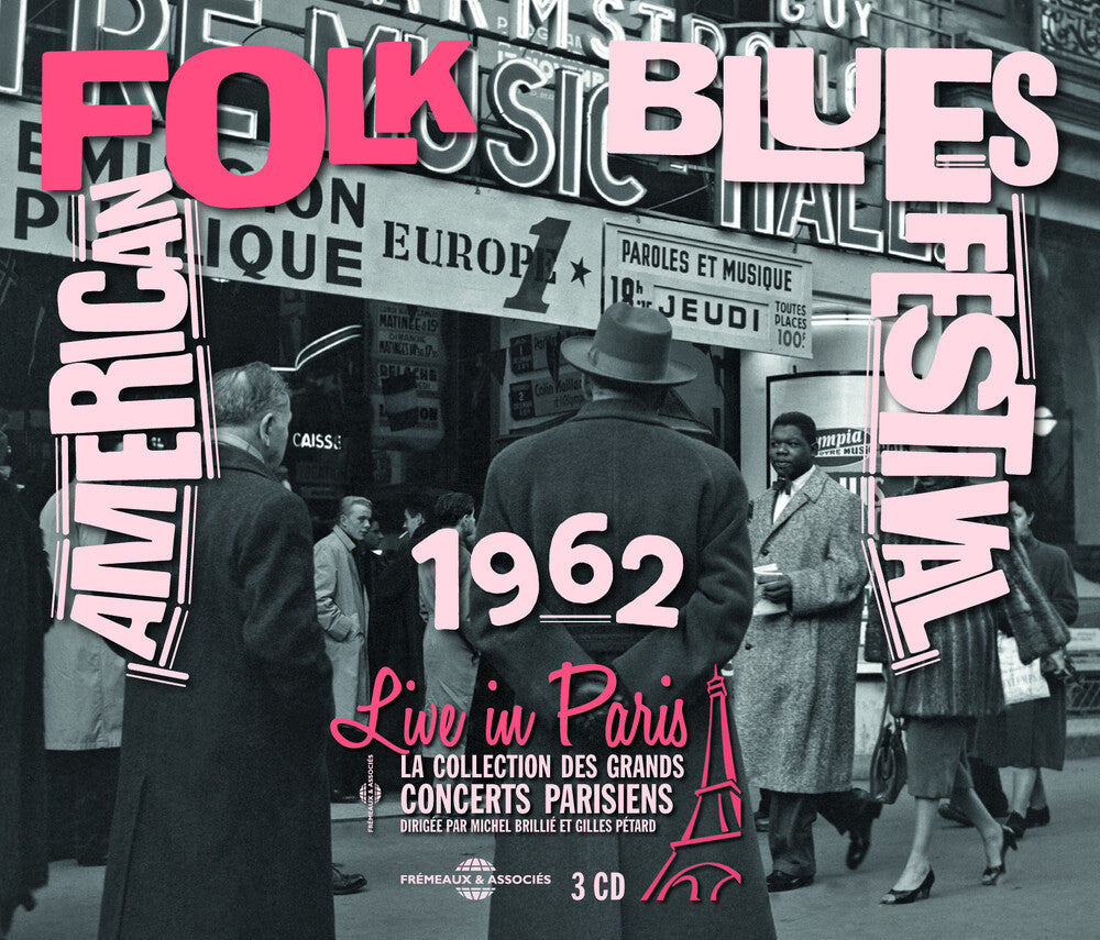 the album cover for Hooker; Walker; Terry; Mcghee - American Folk Blues Festival P