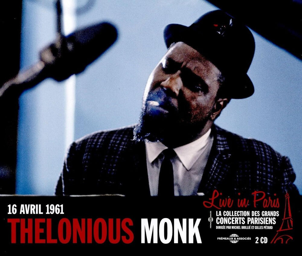 the album cover for Thelonious Monk - Live In Paris 18 Avril 1961