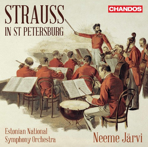 the album cover for Strauss Ii / Smirnitskaya / Estonian National - Strauss in St. Petersburg