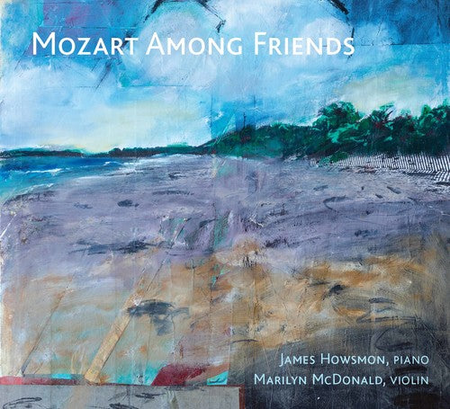 the album cover for James Howsmon - Mozart Among Friends